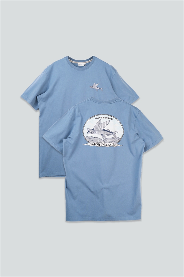 Lakor Above and Below Back T-shirt - Bering Sea
